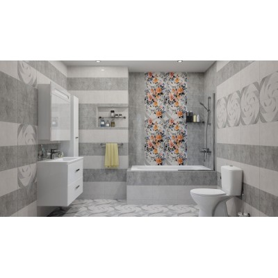 Плитка 1045-0127 Лофт Стайл темно-серая 25х45