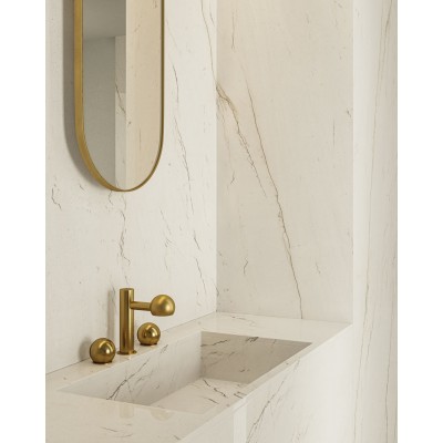 Керамогранит MB27 Calacatta Brasile Satin 12mm 162x324