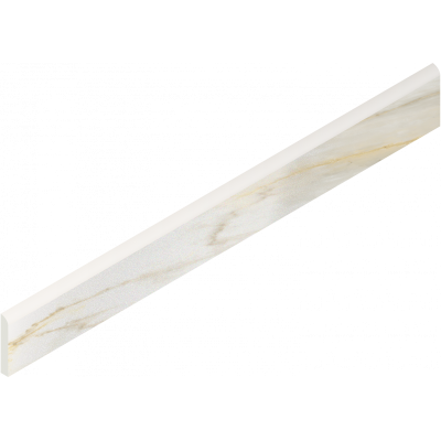 Керамогранит 610130007458 Stellaris Carrara Ivory Battiscopa Lap 7.2x60