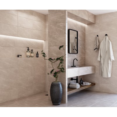 Плитка Kamau Light Grey Mat Str. 30x60