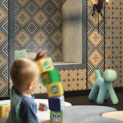 Плитка HGD/A556/5009 Декор Фантазия 2 матовый 20x20