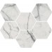 Керамогранит 620110000046 Charme Evo Statuario Mosaico Hexagon 25x29