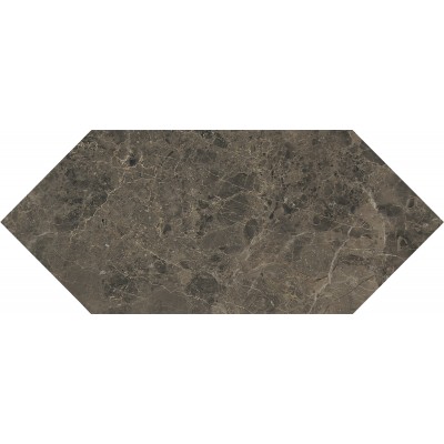 Плитка 35014 Бикуш коричневый глянцевый 14х34