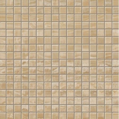 Мозаика AEO0 Marvel Gold Onyx Mosaico Lappato 30x30
