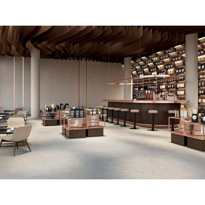 Керамогранит HGD/A535/SG6062R Декор Про Лаймстоун матовый обрезной 9,6х9,6