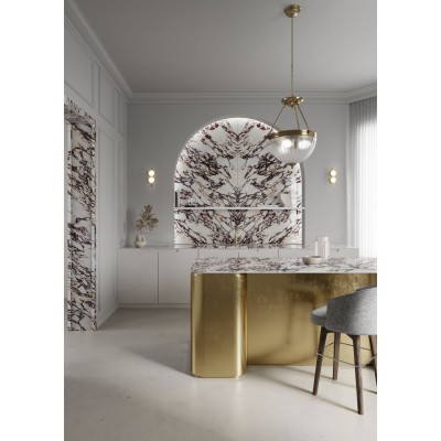 Керамогранит MB27 Calacatta Brasile Satin 12mm 162x324