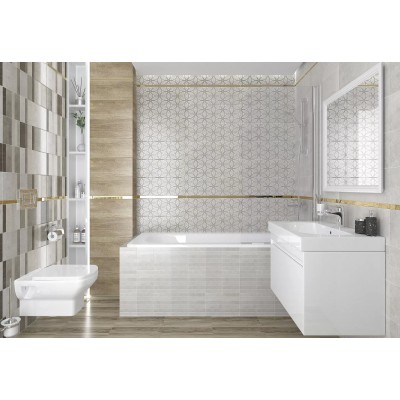 Плитка 17-01-11-2483 Craft полоски бежевый 20х60