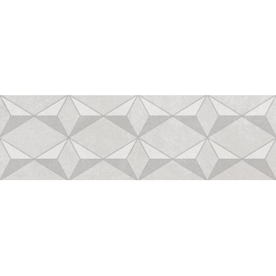 Плитка HGD/A584/6437 Бордюр Корредо серый светлый матовый 25x7,7