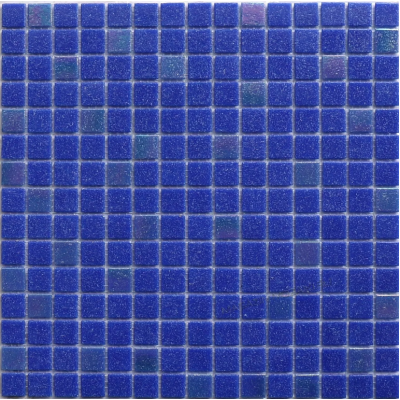 Мозаика MIX28 стекло темно-синий (сетка) 20x20x4 327x327