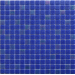 Мозаика MIX28 стекло темно-синий (сетка) 20x20x4 327x327