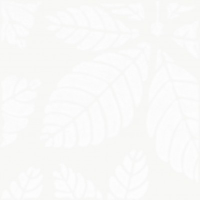 Плитка KMD2SFB001BN Декор Агдаль 1 белый матовый структура 15x15x0,9