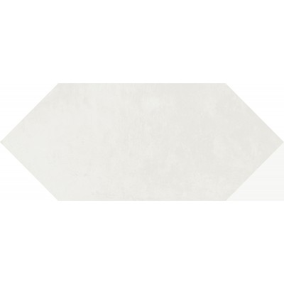 Плитка 35028 Фурнаш грань белый глянцевый 14х34