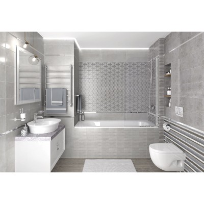 Плитка 17-01-11-2483 Craft полоски бежевый 20х60