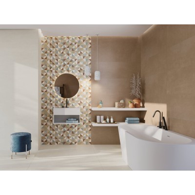 Плитка Gravity Flow Pearl Mate 40х120