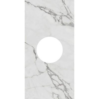 Плитка ID159 Декор Коррер наборный белый глянцевый 30x60x0,9