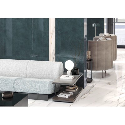 Керамогранит SG075700R6 Майолика синий обрезной 119,5x320x6