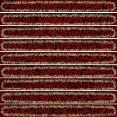 Плитка KMD2SOB003BN Декор чипсет Далия красный тёмный глянцевый 20x20x0,95