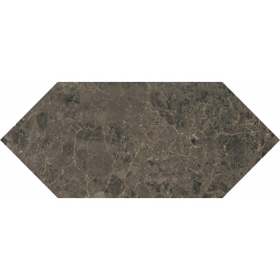 Плитка 35014 Бикуш коричневый глянцевый 14х34