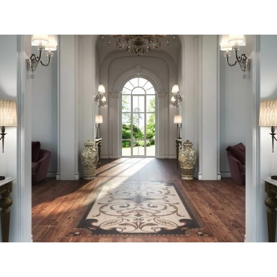 Керамогранит DD7504/BTG Плинтус Гранд Вуд беж 39.8*8