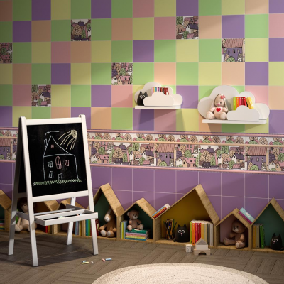 Плитка OS/A250/5009 Бордюр Городок матовый 20x6,3