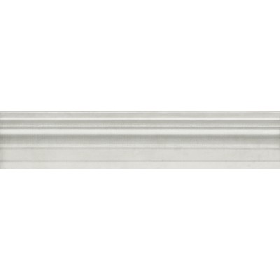 Плитка BLE019 Бордюр Багет Левада серый светлый глянцевый 25х5,5