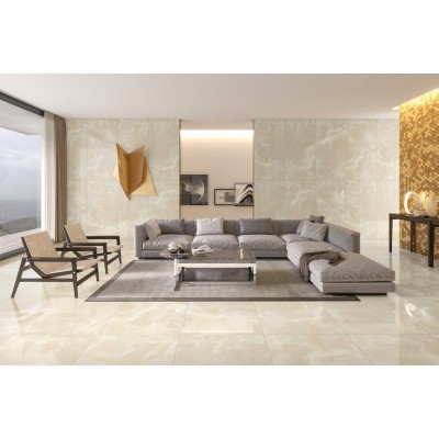 Керамогранит ENONX7007FL120280 Onyx Cream Full Lappato 1200x2800x6