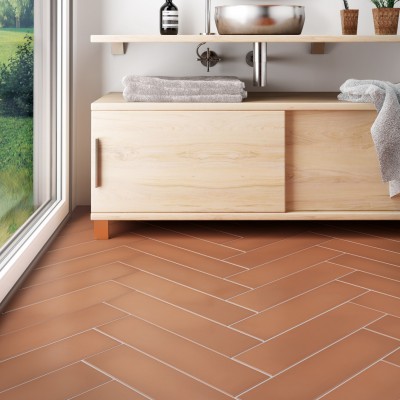 Керамогранит 25895 Stromboli Oxblood 9.2x36.8