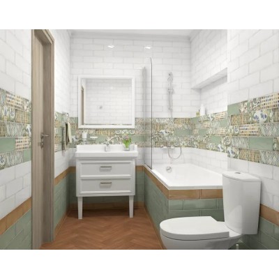 Плитка 9020 Монпарнас сиреневый 8.5*28.5