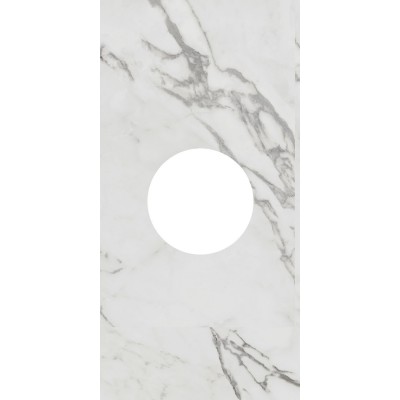 Плитка ID159 Декор Коррер наборный белый глянцевый 30x60x0,9