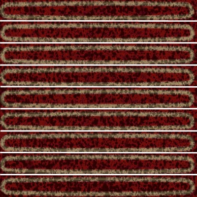 Плитка KMD2SOB003BN Декор чипсет Далия красный тёмный глянцевый 20x20x0,95