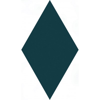 Плитка KMD2SRB011BN Декор Риад бирюзовый тёмный глянцевый 13,5x7,8x0,9