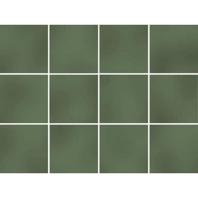 Плитка KM1010G0050N Бахия зелёный глянцевый 29,8х39,8 из 12 частей 9,8x9,8x0,7