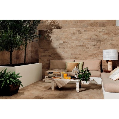 Мозаика 9AKE Aix Beige Minibrick Tumbled 30,5x30,5