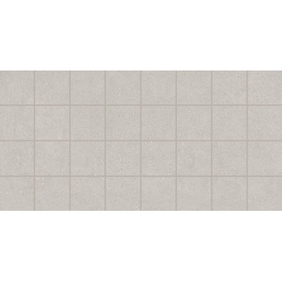 Плитка MM14043 Декор Монсеррат мозаичный серый светлый матовый 40х20