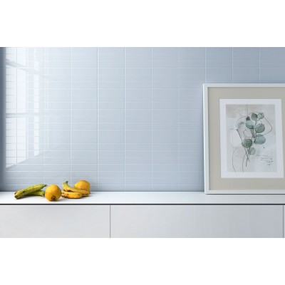 Плитка 28439 Costa Nova White Glossy 5x20