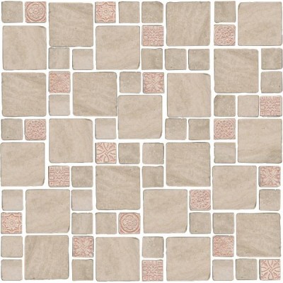 Мозаика MBD008 Риальто Антика 4 мозаичный бежевый матовый 30х30