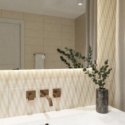 Плитка 509451101 Veneziano Beige 20,1x50,5