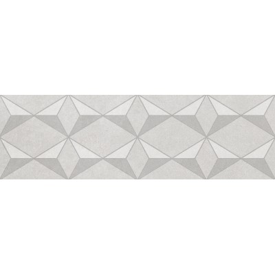 Плитка HGD/A584/6437 Бордюр Корредо серый светлый матовый 25x7,7