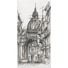 Плитка OP/A243/48017R Декор Беллони матовый обрезной 40x80x1