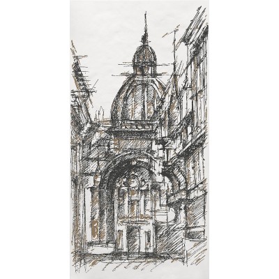 Плитка OP/A243/48017R Декор Беллони матовый обрезной 40x80x1